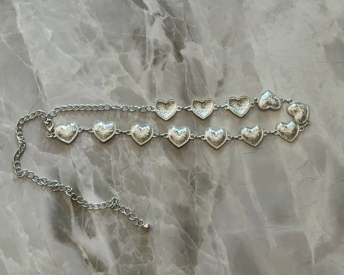 HEART CHAIN BELT
