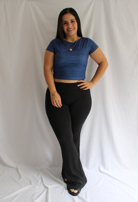 BLACK BELL PANT