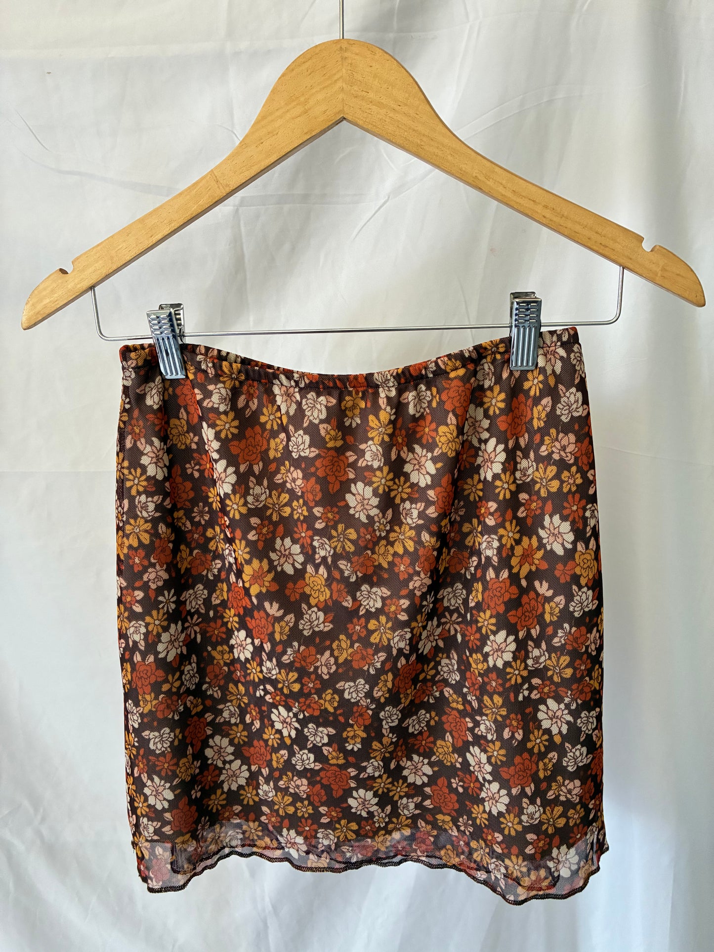 AUTUM MESH SKIRT