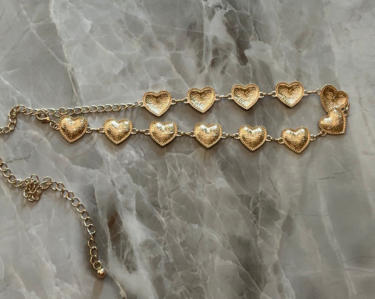 HEART CHAIN BELT