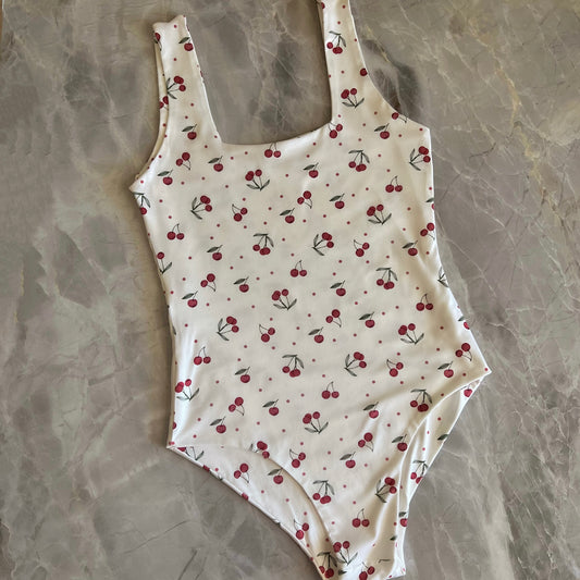 CHERRY VINTAGE BODYSUIT