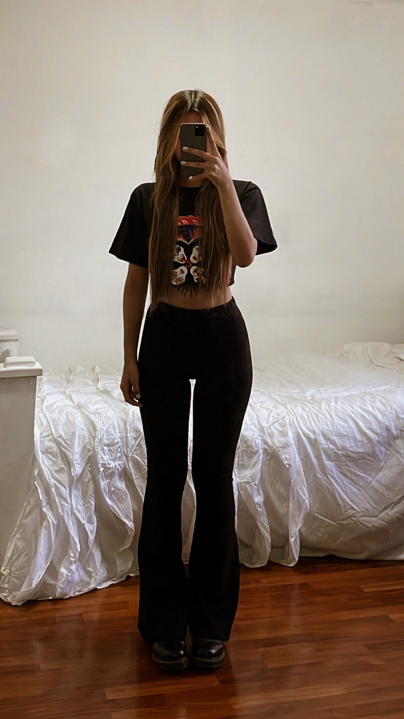 BLACK BELL PANT